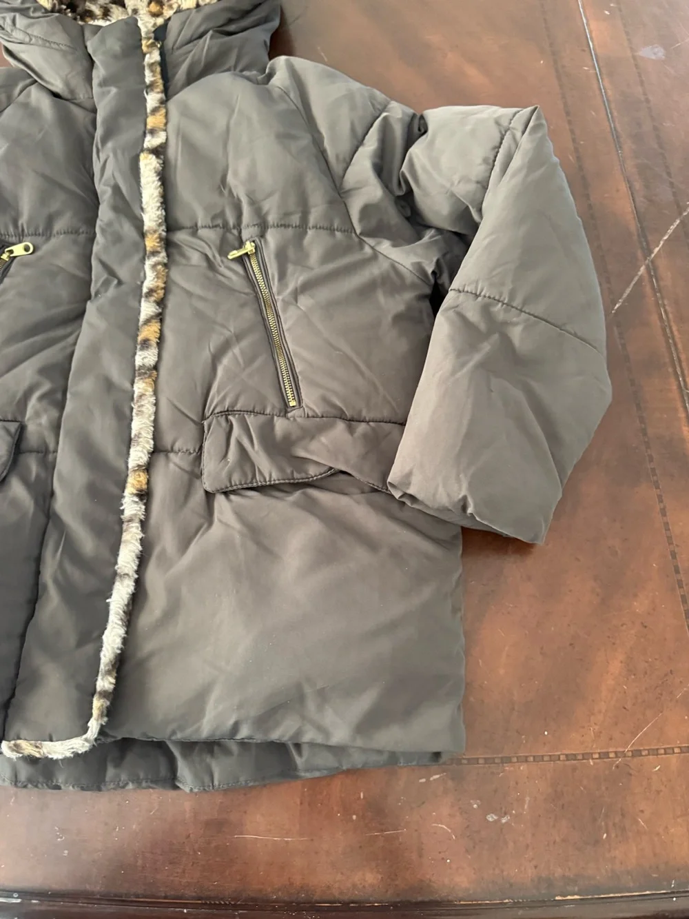 Zara puffer coat